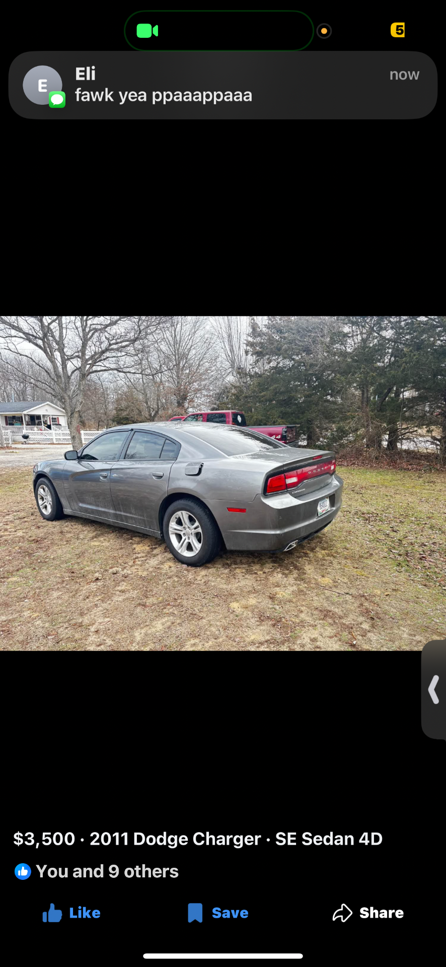 2011 Dodge Charger se